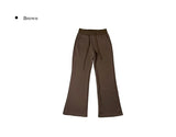 Ribu Pocket Banding Sweat Bootcut Pants