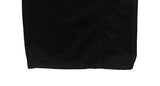 Nere Rivet Side Slit Wide Cotton Pants