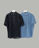 Del Luna Denim Short Sleeve Shirt