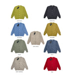 Ocean Cashmere V-neck Cardigan