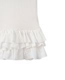 TRIPLE FRILL SLEEVELESS