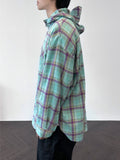 Kitsch Cap Hooded Shirt Jacket