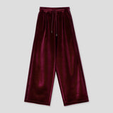 Clemen Velvet Track Pants