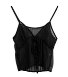 Scarf chiffon bustier