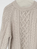 [Premium] Peanut Wool Cable Knit