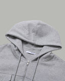 Dust Pocket Hooded Zip-Up