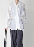 Berlin Tie Blouse