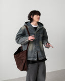 Strawn Hood Denim Jacket