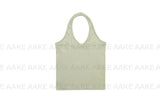 SHIRRING HALTER TOP