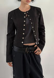 SOLID STUD JACKET