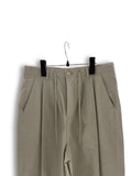 Folded Line Cotton Pants
