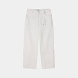 Country Qulited Rivet Pants