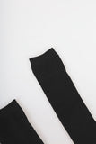 Della ribbed knee socks