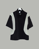 Halon nylon half jacket