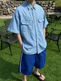 Western Linen Half Shirt