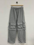 Multi Cargo Zipper Sweatpants