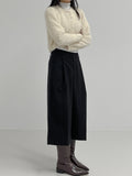 Bisque Crop Fur Cardigan