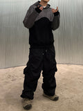 Wave Incision Snap Hood