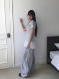 Obe Race Line Track Wide Pants