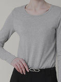 Basic Round Long Sleeve Tee