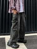 Hype Salt Washed Cargo Denim