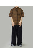 Tenta short sleeve check shirt