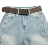 [BELT SET] INCISION LINE DENIM