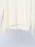 Lauren Lettering Embroidery Knit