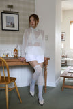 Mumi Dot Scarf Blouse