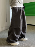 Nylon Dart Balloon Pants