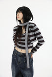 Fury stripe set top