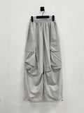 Silver Gray Balloon Pants