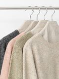 Wool Whole Garment Round Knit