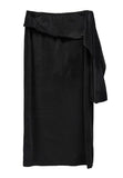 Velour Knot Maxi Long Skirt