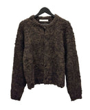 Texel Hairy Fur Cardigan