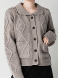 Madeleine Cable Knit Cardigan