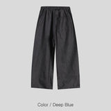 Enrty Curved Denim Pants