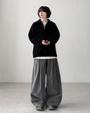 Hermi Washing Knit Zip-Up