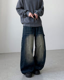 Minor Crack Wide Denim