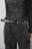 Deer Cargo Zipper Denim