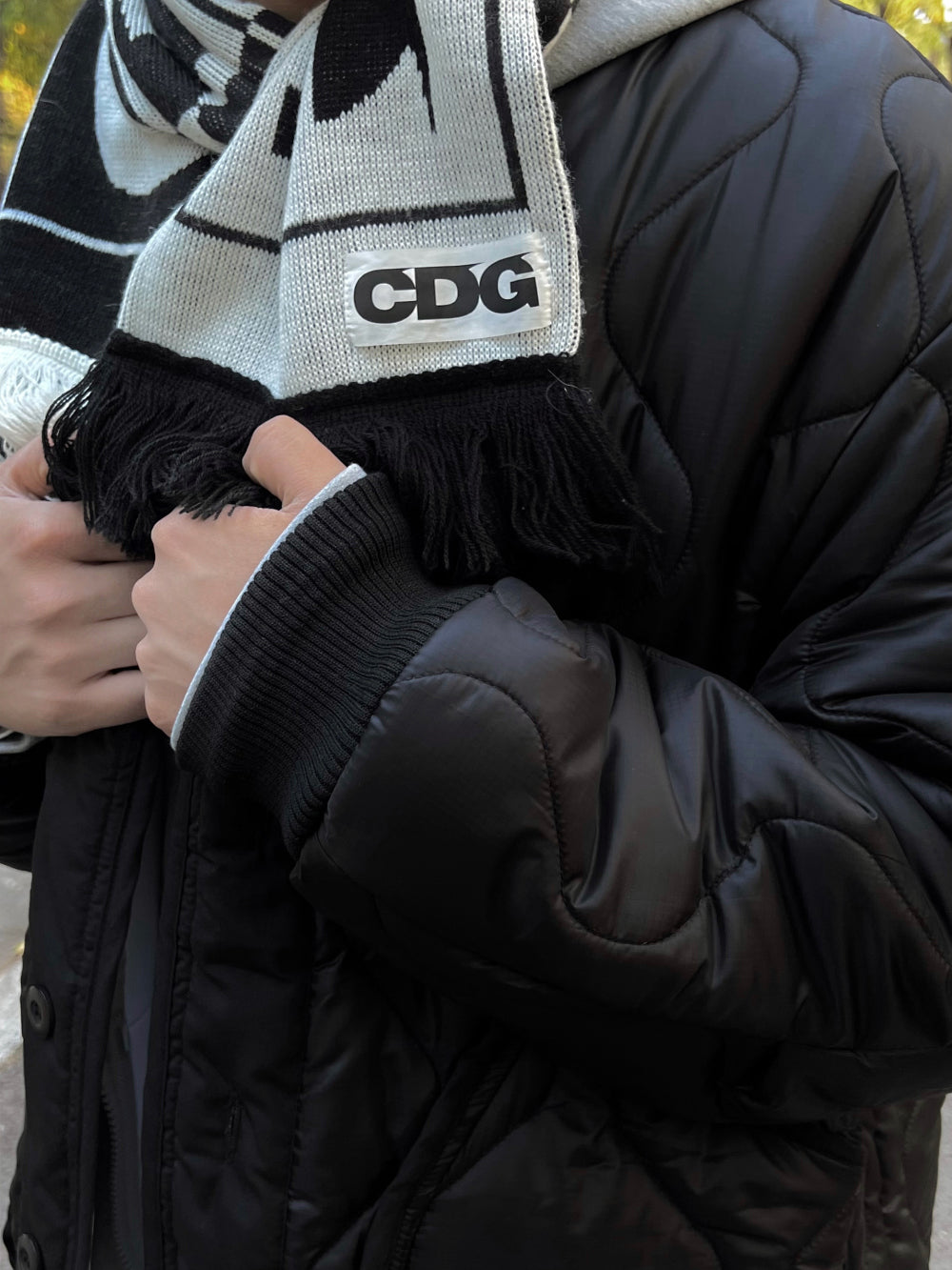 【DISCERNMENT】Shulate DIA Quilting Jacket DISCERNMENT (ディーサーメント) - シュレートダイヤ
