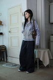 Side pinch frill pants