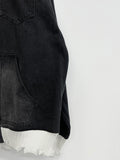 LIU Washed Vintage Denim Jacket