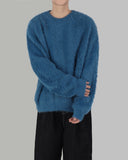 shaggy angora knit