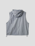 Voice Zipper Hood Vest