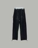 Snap Button Denim Pants