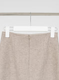 Luca Wool Pintuck Skirt