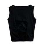 Etit Backless Pad Sleeveless