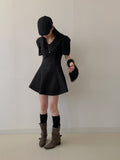 Annika Puff Flare Mini One Piece