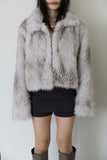 Heidi mix fur jacket